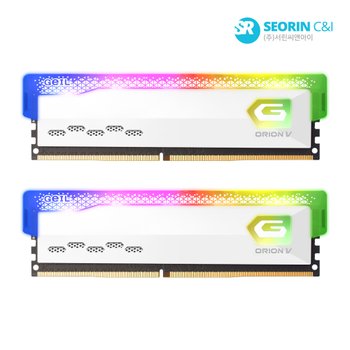[서린공식] 게일 DDR5-5600 CL38 ORION V RGB White 패키지 32GB(16Gx2)