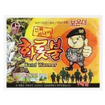 화롯불 진짜사나이핫팩 대용량 140g x 5 EA