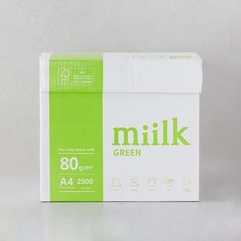 밀크 A4 친환경 복사지 80g 2500매 [N4택배]