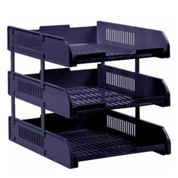 3단 서류받침 택1 문서정리함 종이함 지류보관함 종이정리함 서류정리함 서류보관함 이면지함