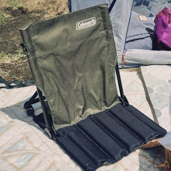 [해외] 콜맨 컴팩트 그라운드 캠핑의자 그레이지 2190855 그레이지