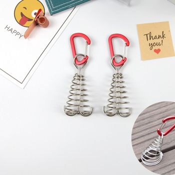 비너포함 스프링 텐트 캠핑 데크팩 오징어 1P