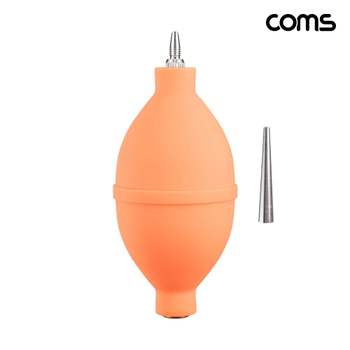 오렌지 소프트 에어블로워 펌프 카메라 렌즈 먼지제거 Coms