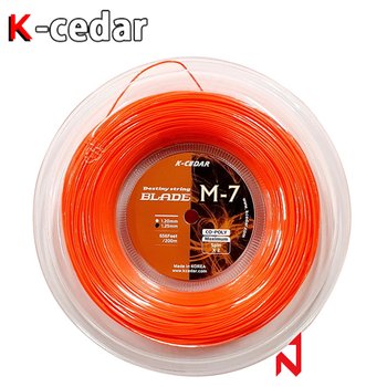 케이세다 테니스 스트링 블레이드 M-7 1.20/1.25mm OR 200M