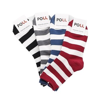 여자 골지 패션 양말 3켤레 HF7100 학생 교복 캐주얼 데일리삭스