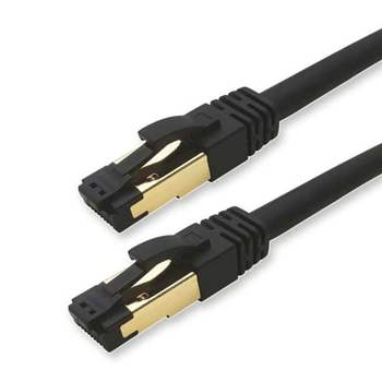 CAT.8 SE55TA50 케이블 SSTP 40G 24AWG 난연 3m 블랙