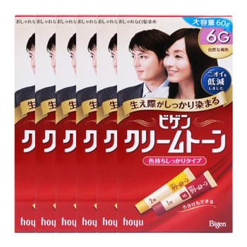 비겐크림톤 염색약 5G 진한밤색 60g X 6개