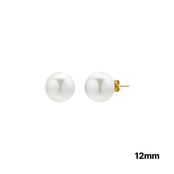 18k 로아스 스와로브스키 진주귀걸이12mm