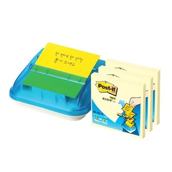 고품질 3M 포스트잇 C-4214 팝업 디스펜서 (76mmx76mm) 강한점착용 (W8D4D3E)