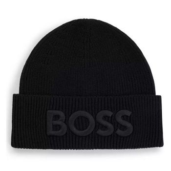 [해외] 보스 남성 비니 블랙 Boss Men`s Afox R Beanie Black 001 90637103 146572434