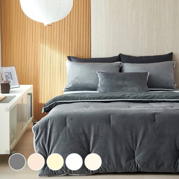 [오늘출발] [20%쿠폰특가] 뉴노멀 겨울 항균 다운필 극세사 차렵이불/세트/풀세트 SS,Q 5컬러+무료배송