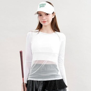그루이 반망사 쿨 여성골프 이너웨어 여름망사이