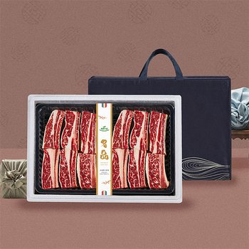 [바로배송][냉동]시그니처 우대갈비 선물세트 1.5kg (1/2컷)