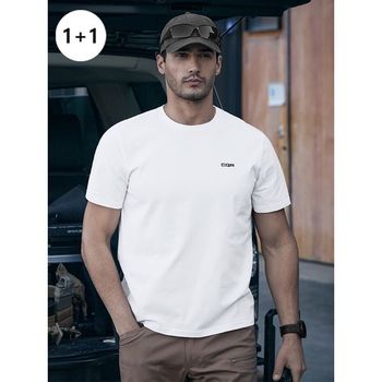 남성 반팔티 면티 무지티셔츠 CQ TOS002_P398488940