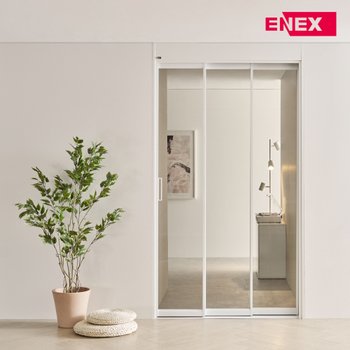 ExG 로랑 초슬림 알루미늄 3연동 중문 1100mm 부터 1300mm