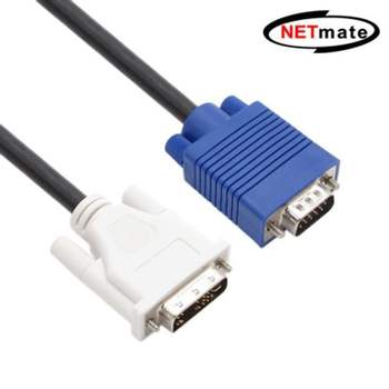 NETmate CR94JB38 NMCDR20 DVI to RGB변환 케이블 2m