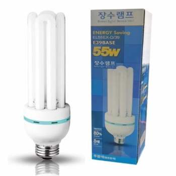 55W NHN787N4 주광색 대 소켓 전기조명 인테리어전구 전구조명