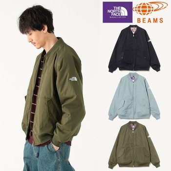 [해외] 노스페이스 퍼플라벨 x 빔즈 별주 마운틴 필즈 자켓 남녀 공용 3컬러