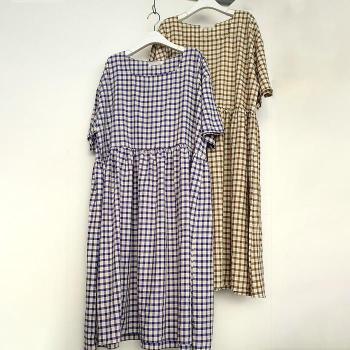 빅사이즈사랑해요 P724L307 스퀘어셔링호박원피스 TG (10591303A)