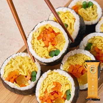 간편 저당 김밥 6종 골라담기 잡곡 곤약 우엉유부 계란 제육 잡채 비건 현미밥