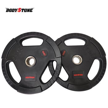 3홀 중량원판 20kg세트(2개1세트)  웨이트 플레이트 weight plate 중량봉 역기봉 냄새적은원판