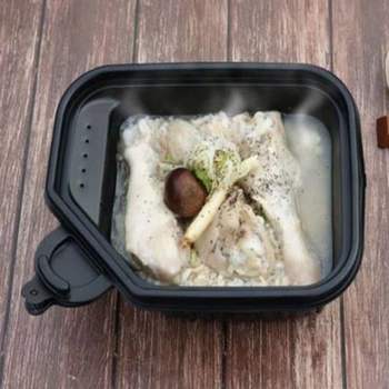 라면발열용기 발열팩 프리미엄도시락용기 스팀 발열 도시락 용기
