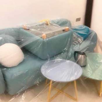 더블 퀸 매트리스 커버 180x240 포장용비닐 침대덮개 매트리스이사커버