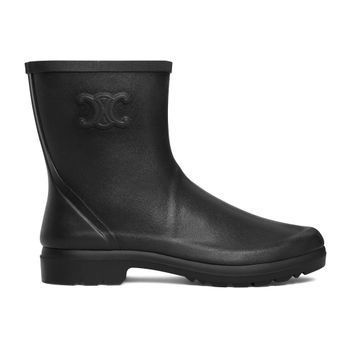 셀린느 트리옹프 블랙 레인부츠 126484378