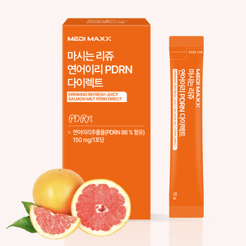 [오늘출발] 메디맥스 먹는 PDRN 150mg 콜라겐 마시는리쥬 피디알엔 다이렉트, 1개 14회분