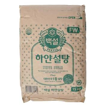 업소용주방기구 백설 하얀설탕 대용량 업소용 백설탕 요리설탕 15kg