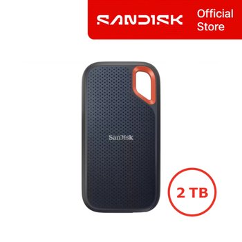 샌디스크 익스트림 포터블 외장 SSD 2TB 2테라 E61 블랙 USB 3.2 Gen2 1050MB/s