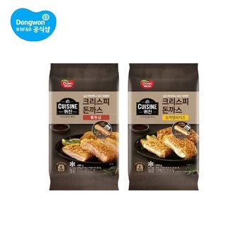 [W] 퀴진 크리스피 돈까스[통등심/치즈] 3개