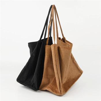 라일리 Rly 골덴 백 쇼퍼백 넉넉한 수납 스퀘어핏 학생가방 S9507929