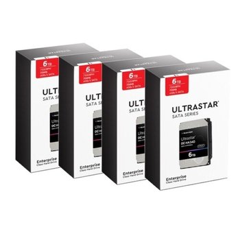 Western Digital Ultrastar DC HA340 박스 패키지 7200/256M WUS721206BLE6L4 (4x6TB)