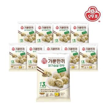[오뚜기] 가뿐한끼 닭가슴살 만두 오리지널 180g x 10개 (S50785121)