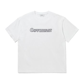 네온 로고 그래픽 티셔츠 화이트 CO2602ST53WH