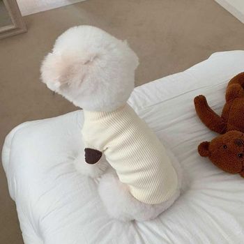 나미나라 강아지 귀여운 팔 패치 포인트 데일리 옷 의류 쇼핑몰