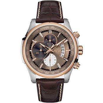 [해외] 영국 게스 시계 남성 Guess Mens 크로노그래프 쿼츠워치 가죽스트랩 X81012G5S 1720312