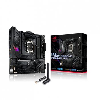 [해외] ASUS INTEL CPU(LGA1700) B660 mATX ROG STRIX B660-G GAMING WIFI 제12세대 대응 칩셋 마더보드