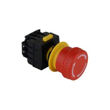 건흥전기 0A3B 푸시락 조광 비상 정지 스위치 버튼 60mm DC 6V 12V 24V ON-OF