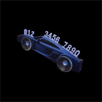 [현진아이엠 라이프존]  야광 주차번호판 (자동차모형) (7860312)