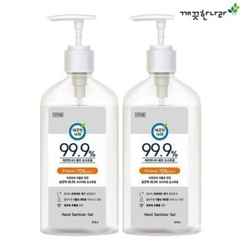 깨끗한나라 99.9  클린 손소독겔 575ml x2개 대용량_P302450461
