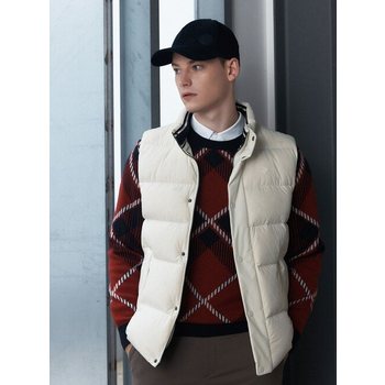 남성 사각 패턴 라운드 니트 RMSRN4202-500_IC