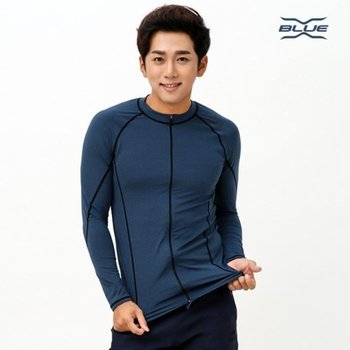 XBLUE 남자 긴팔 집업 래쉬가드 N71702 남성복 스포츠 (37864098A)