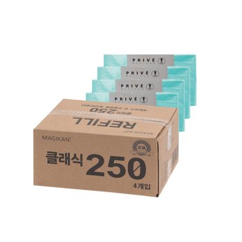 매직캔리필 프리베 21리터 전용 리필5매 CLASSIC 250R