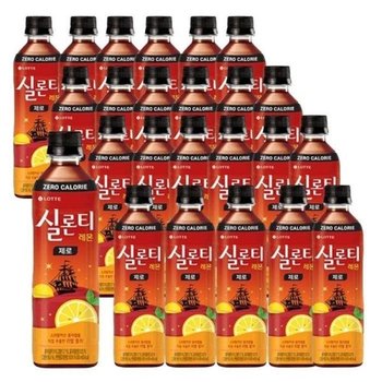 [롯데칠성] 실론티 제로 500펫24입