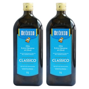 [해외직배송] 데체코 클래식 엑스트라버진 올리브오일 1L 1리터 x 2병세트