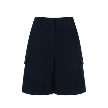 여성 버뮤다 팬츠 네이비  QW0DSL40649 _P349912916