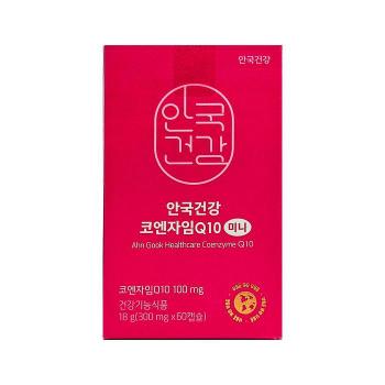 안국건강 코엔자임Q10 미니 300mg x 60캡슐 1개 HIS (S51561883)