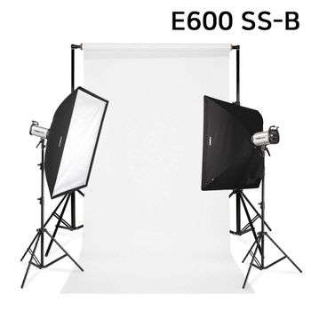 촬영세트 E600 SS-B 이동형 화이트 피사체선명도 설치간편구조 촬영조명장비 사진조명세팅